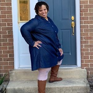 Cute blue Jean dress